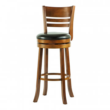 Стул барный DOBRIN WILLIAM BAR, шоколад, чёрный