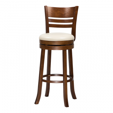 Стул барный DOBRIN WILLIAM BAR, шоколад, кремовый