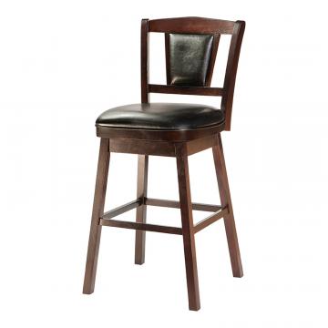 Стул барный DOBRIN NOLAN BAR, капучино, чёрный