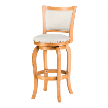 Стул барный DOBRIN VIVIAN BAR, бежевый, дуб