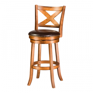 Стул барный DOBRIN BRANDON BAR, античный ясень, коричневый