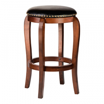 Табурет барный DOBRIN BEN BAR, эспрессо, чёрный