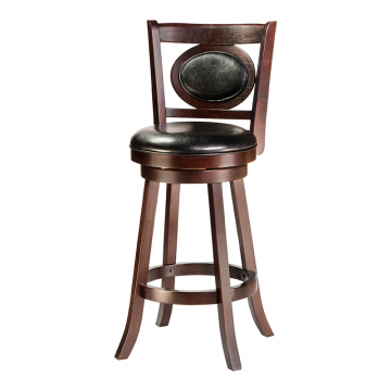 Стул барный DOBRIN CHAD BAR, капучино, чёрный