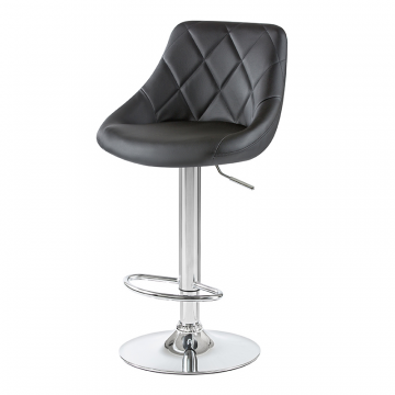 Стул барный DOBRIN LOGAN, чёрный