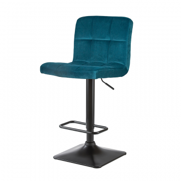 Стул барный DOBRIN DOMINIC, морской волны велюр (MJ9-99)