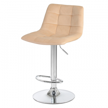 Стул барный DOBRIN TAILOR, бежевый велюр (MJ9-10)