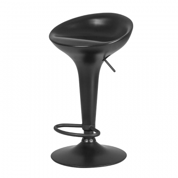 Стул барный DOBRIN BOMBA BLACK, чёрный