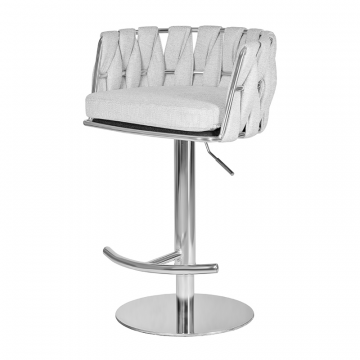 Стул барный DOBRIN OSCAR, серый (LAR-275-17)