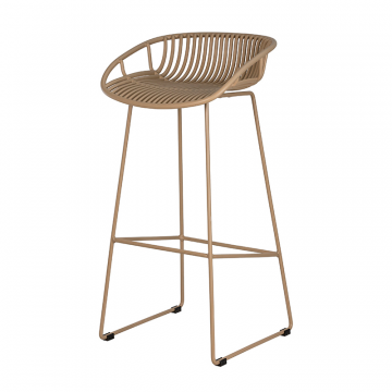 Стул барный DOBRIN FRANK, бежевый