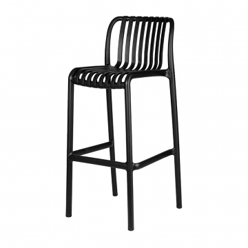 Стул барный DOBRIN CHLOE BAR, черный