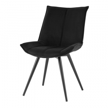 Стул вращающийся Робб велюр черный