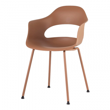 Комплект стульев Lady пластик коричневый 4 шт.