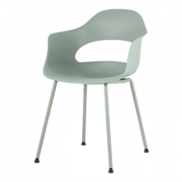 Комплект стульев Lady пластик серо-зеленый 4 шт.