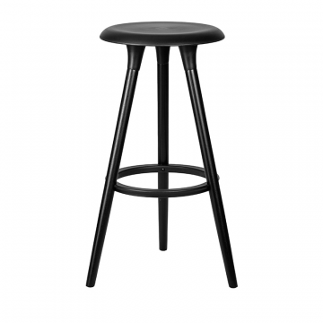 Табурет барный DOBRIN ROYCE BLACK, чёрный (B-03)