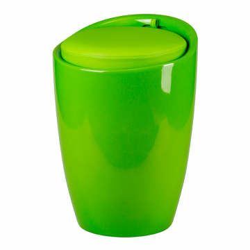 Табурет с местом для хранения LM-1100, салатовый