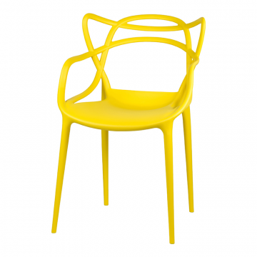 Стул обеденный DOBRIN MASTERS, жёлтый (Y-01)