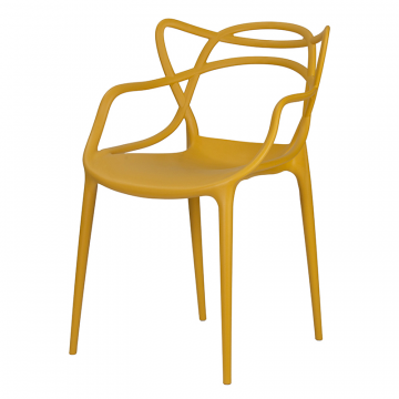 Стул обеденный DOBRIN MASTERS, горчичный (Y-03)