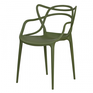 Стул обеденный DOBRIN MASTERS, зеленый хаки (G-17)