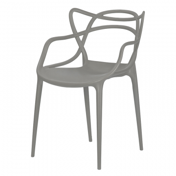 Стул обеденный DOBRIN MASTERS, светло-серый (GR-01)