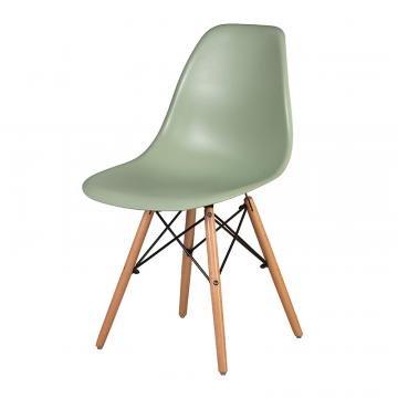 Стул обеденный DOBRIN DSW, ножки светлый бук, цвет мятный (NX-G-09)