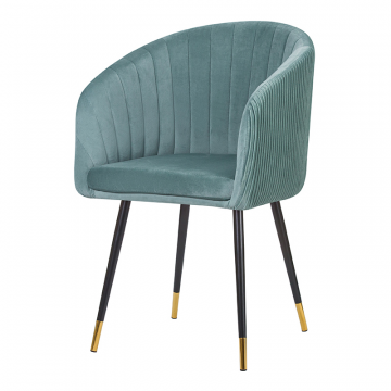 Стул обеденный DOBRIN MARY, мятный велюр (1922-8)
