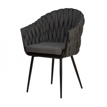 Стул обеденный DOBRIN MATILDA, графитовая ткань (LAR-275-21)