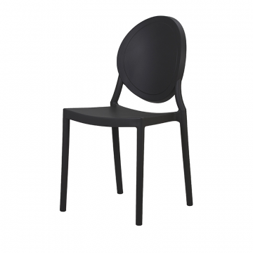 Стул обеденный DOBRIN ALBERT, чёрный
