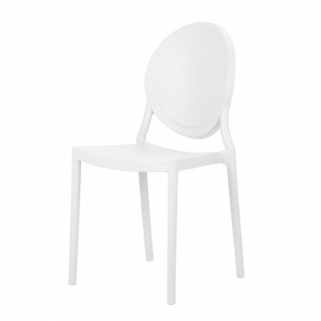 Стул обеденный DOBRIN ALBERT, белый