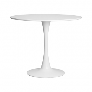 Стол обеденный MIA, белая столешница, белое основание
