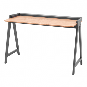 Стол письменный Pyramid 118*53 светлое дерево/серый