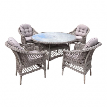 Комплект мебели T219/LV-217 Beige (4+1) с подушками в комплекте