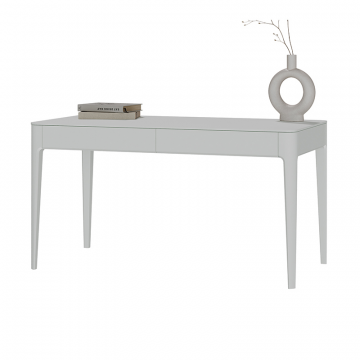 Стол письменный Type oak 140*70 см (белый)