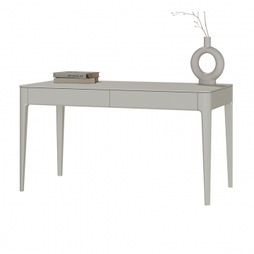 Стол письменный Type oak 140*70 см (молочный)