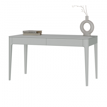 Стол письменный Type oak 140*70 см (светло-серый)