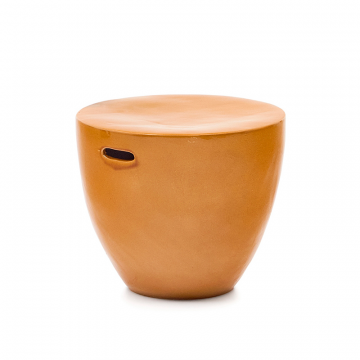 Mesquida Приставной столик из керамики горчичный