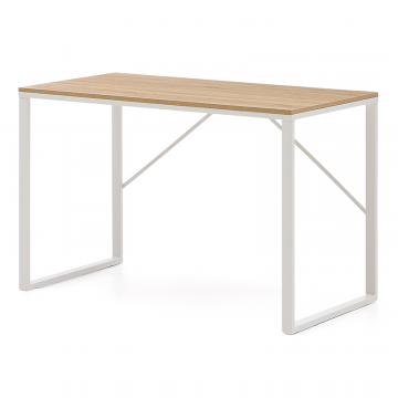 Письменный стол Lisbet 120x60 металл белый