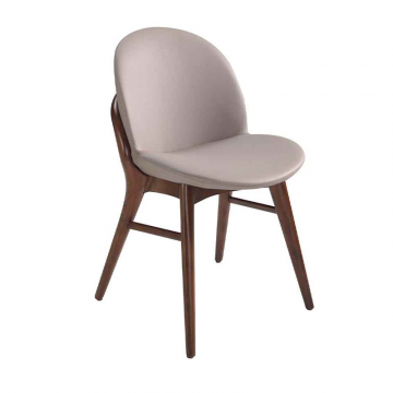 Стул CH19058/4107 с обивкой из экокожи и каркасом из массива ясеня