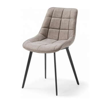 Стул Adah бежево-серый