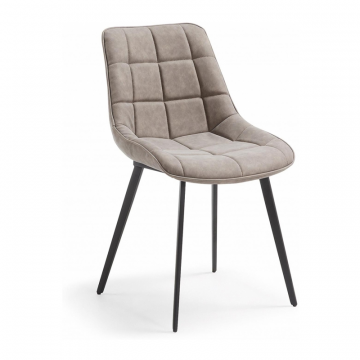 Стул Adah бежево-серый