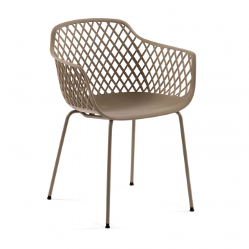 Стул-кресло Quinn бежевый