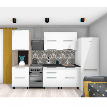 Кухня Этна 2.0 м. Комплект 1, софт вайт