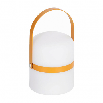 Настольная мини-лампа Lame горчично-желтого цвета