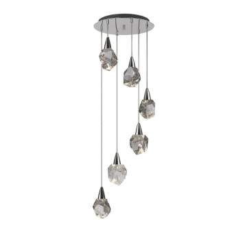Люстра Aquaria 6L хром