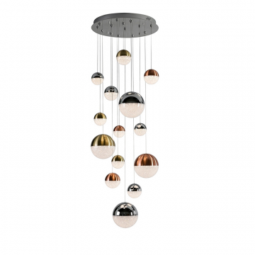 Люстра Sphere 14L разноцветная D60 DIMABLE