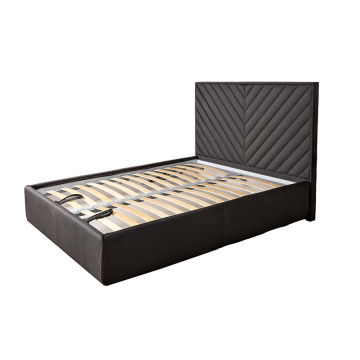 Кровать Milano Basic c подъем.мех.велюр серый Colt1003 173*220*125