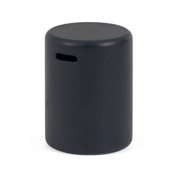 Столик Taimi из бетона в черном цвете