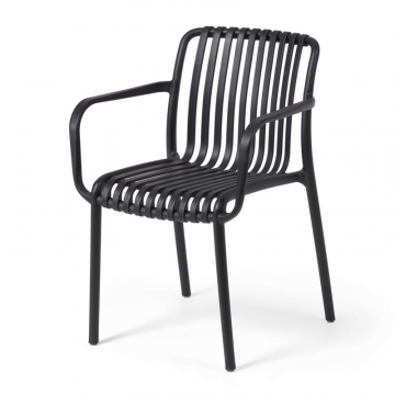 Садовый стул Isabellini в черном цвете