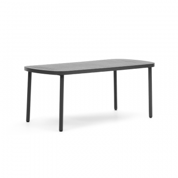 Joncols Уличный алюминиевый стол с серой отделкой 180 x 90 см