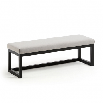 Банкетка Yola серая 128 см