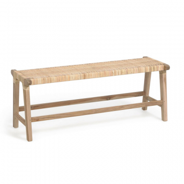 Скамья Beida из массива тика, 120 см
